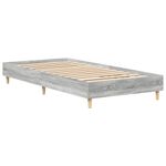 Casa si Gradina - Mobilier - Paturi si accesorii - Paturi - Cadru de pat fara saltea Gri Sonoma 90x190 cm Lemn prelucrat - Infinity.ro
