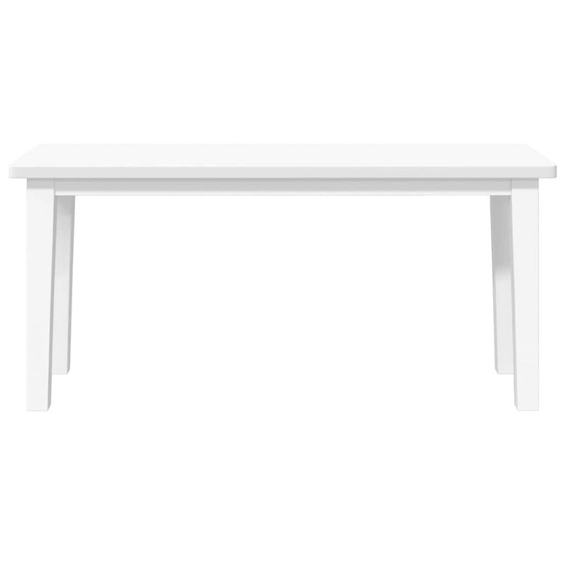 Casa si Gradina - Mobilier - Canapele si coltare - Banchete - Banca 90 cm din lemn masiv alb cauciuc - Infinity.ro