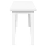 Casa si Gradina - Mobilier - Canapele si coltare - Banchete - Banca 90 cm din lemn masiv alb cauciuc - Infinity.ro