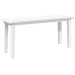 Casa si Gradina - Mobilier - Canapele si coltare - Banchete - Banca 90 cm din lemn masiv alb cauciuc - Infinity.ro