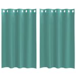 Casa si Gradina - Textile si covoare - Perdele si draperii - Perdele - Perdele Voile cu Oeje 2 buc Turcoaz, mărime 140x175 cm - Infinity.ro