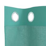 Casa si Gradina - Textile si covoare - Perdele si draperii - Perdele - Perdele Voile cu Oeje 2 buc Turcoaz, mărime 140x175 cm - Infinity.ro