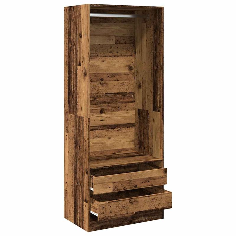 Casa si Gradina - Mobilier - Dulapuri si sifoniere - Sifoniere - Sifonier, lemn vechi, 80x50x200 cm, lemn prelucrat, cantitate 2 sertare - Infinity.ro