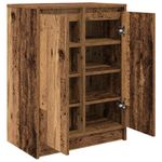 Casa si Gradina - Mobilier - Organizare si depozitare - Organizator incaltaminte - Dulap Pantofi Lemn Vechi 57x34x76 cm Lemn prelucrat - Infinity.ro