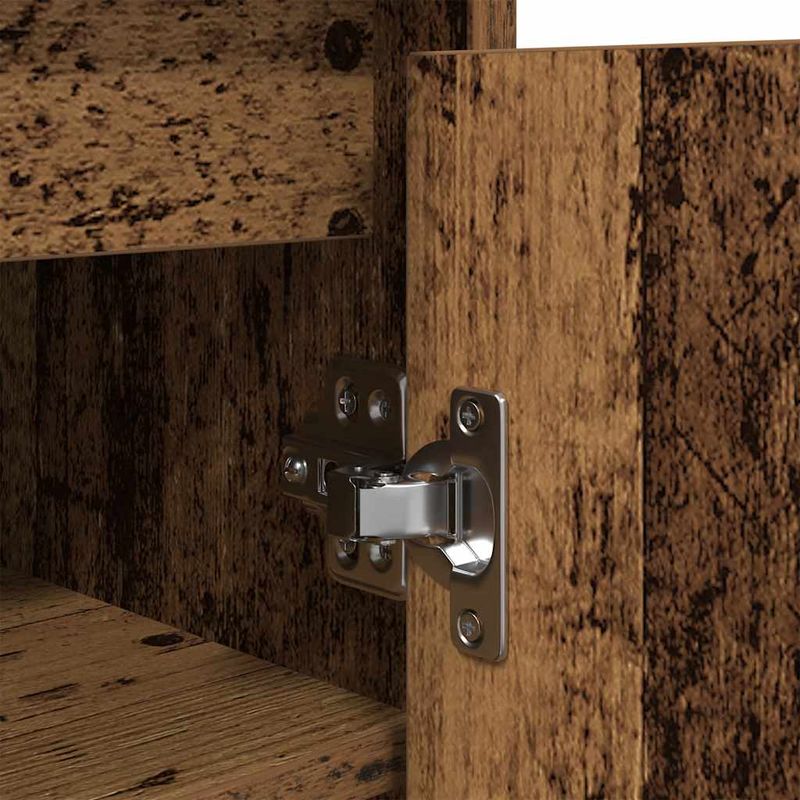 Casa si Gradina - Mobilier - Organizare si depozitare - Organizator incaltaminte - Dulap Pantofi Lemn Vechi 57x34x76 cm Lemn prelucrat - Infinity.ro