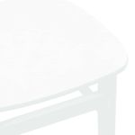 Casa si Gradina - Mobilier - Scaune si fotolii - Scaune - Scaune de sufragerie 2 buc Cauciuc din lemn masiv alb - Infinity.ro