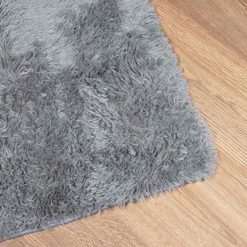 Casa si Gradina - Textile si covoare - Covoare - Covoare casa - Covor shaggy cu pom inalt, NAVARRA, gri argintiu, 240x340 cm - Infinity.ro