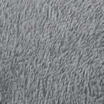 Casa si Gradina - Textile si covoare - Covoare - Covoare casa - Covor shaggy cu pom inalt, NAVARRA, gri argintiu, 160x160 cm, formă pătrat - Infinity.ro