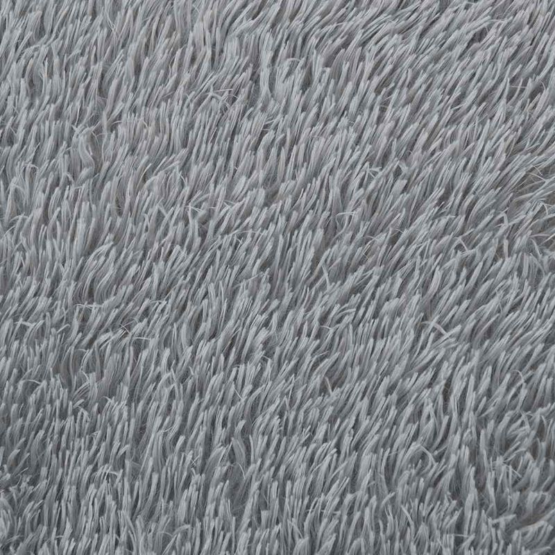 Casa si Gradina - Textile si covoare - Covoare - Covoare casa - Covor shaggy cu pom inalt, NAVARRA, gri argintiu, 160x160 cm, formă pătrat - Infinity.ro