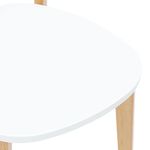 Casa si Gradina - Mobilier - Scaune si fotolii - Scaune - Scaune de sufragerie 2 buc Cauciuc din lemn masiv - Infinity.ro