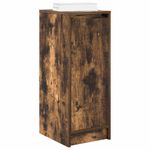 Casa si Gradina - Mobilier - Organizare si depozitare - Organizator incaltaminte - Dulap Pantofi stejar afumat 29,5x34x76 cm Lemn prelucrat - Infinity.ro