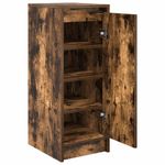 Casa si Gradina - Mobilier - Organizare si depozitare - Organizator incaltaminte - Dulap Pantofi stejar afumat 29,5x34x76 cm Lemn prelucrat - Infinity.ro