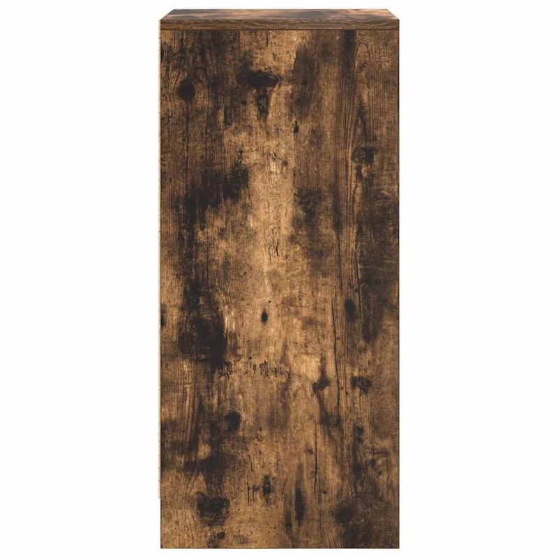 Casa si Gradina - Mobilier - Organizare si depozitare - Organizator incaltaminte - Dulap Pantofi stejar afumat 29,5x34x76 cm Lemn prelucrat - Infinity.ro