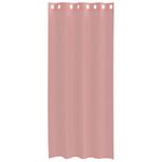 Casa si Gradina - Textile si covoare - Perdele si draperii - Perdele - Perdele Voile cu Oelii 2 buc Roz 140x225 cm - Infinity.ro