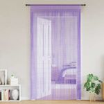 Casa si Gradina - Textile si covoare - Perdele si draperii - Perdele - Perdele sir 2 buc Violet 140x250 cm - Infinity.ro