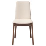 Casa si Gradina - Mobilier - Scaune si fotolii - Scaune - Scaune sufragerie cu perne 2 buc. cauciuc din lemn masiv maro - Infinity.ro