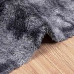 Casa si Gradina - Textile si covoare - Covoare - Covoare casa - Covor shaggy cu pom inalt, NAVARRA, gri inchis, 240x240 cm, formă pătrat - Infinity.ro