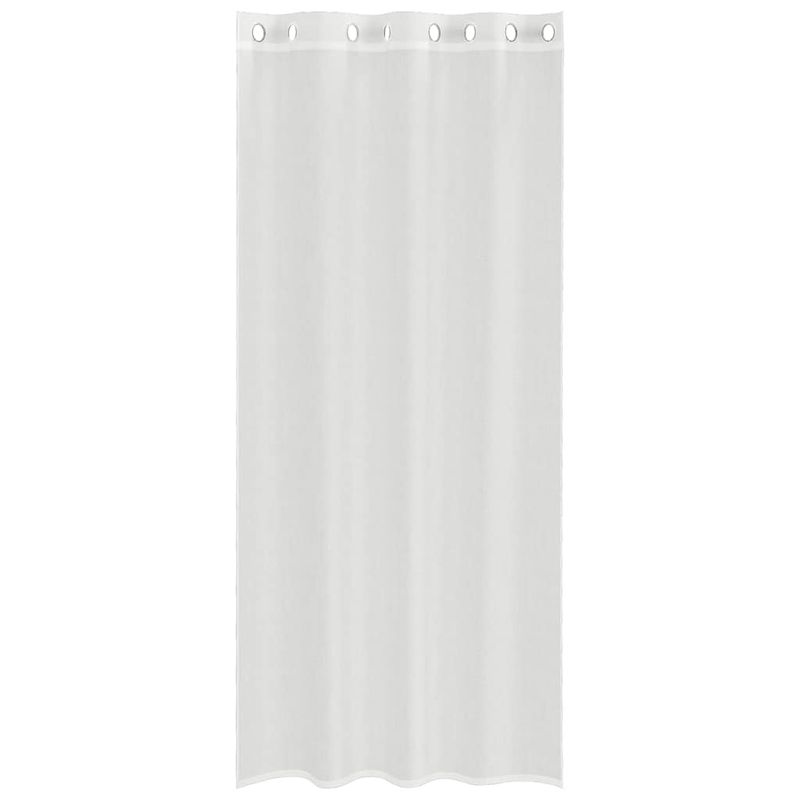Casa si Gradina - Textile si covoare - Perdele si draperii - Perdele - Perdele Voile cu Oeje 2 buc Alb, mărime 140x245 cm - Infinity.ro