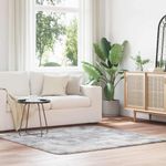 Casa si Gradina - Textile si covoare - Covoare - Covoare casa - Covor shaggy cu pom inalt, NAVARRA, gri deschis, 160x160 cm, formă pătrat - Infinity.ro