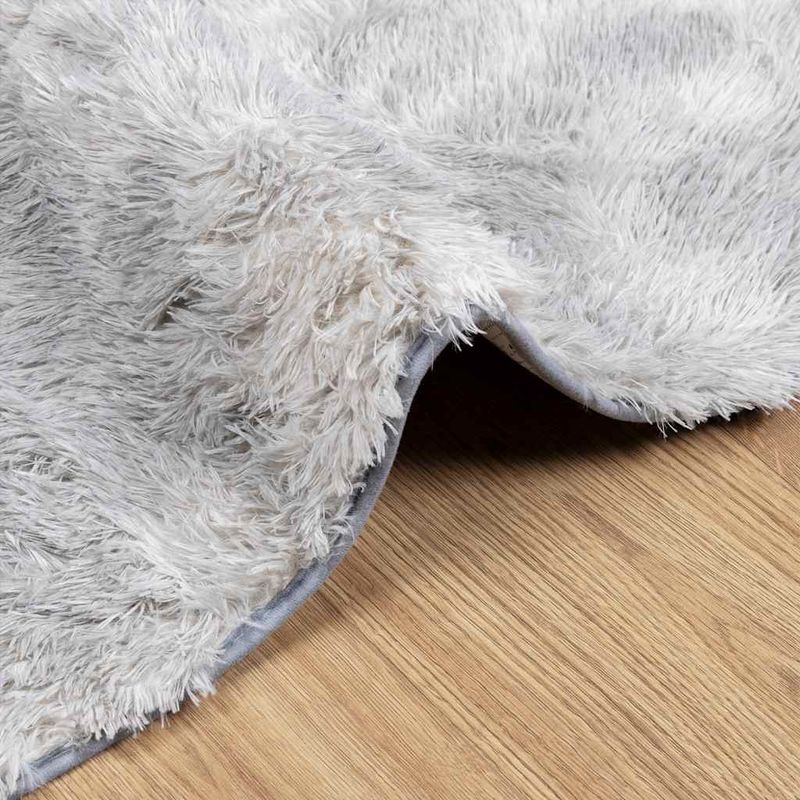 Casa si Gradina - Textile si covoare - Covoare - Covoare casa - Covor shaggy cu pom inalt, NAVARRA, gri deschis, 160x160 cm, formă pătrat - Infinity.ro