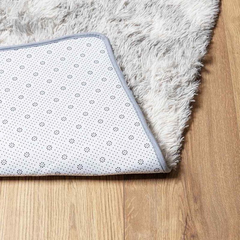 Casa si Gradina - Textile si covoare - Covoare - Covoare casa - Covor shaggy cu pom inalt, NAVARRA, gri deschis, 160x160 cm, formă pătrat - Infinity.ro