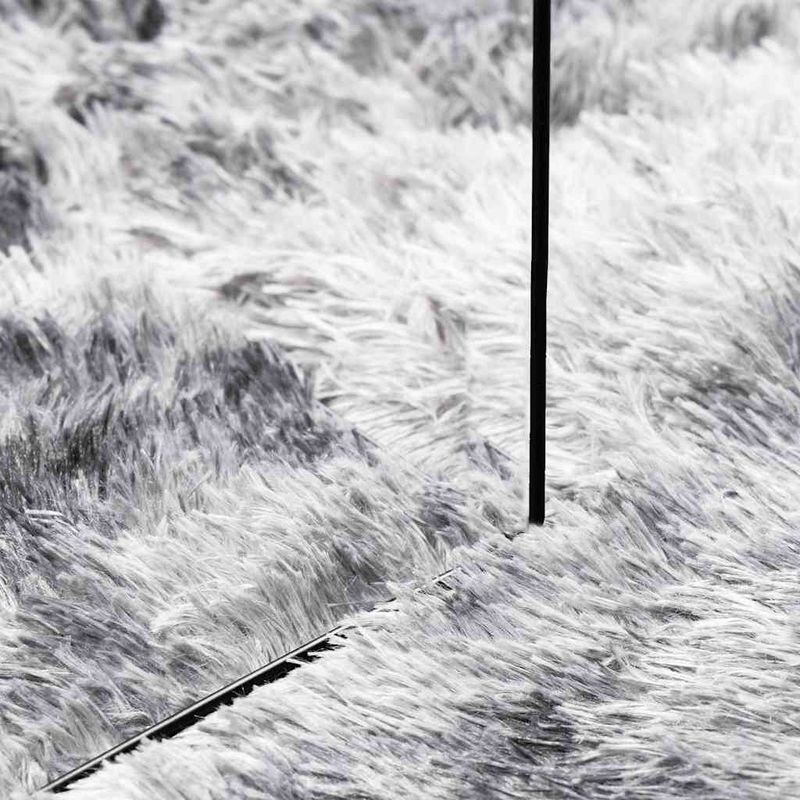 Casa si Gradina - Textile si covoare - Covoare - Covoare casa - Covor shaggy cu pom inalt, NAVARRA, gri deschis, 160x160 cm, formă pătrat - Infinity.ro