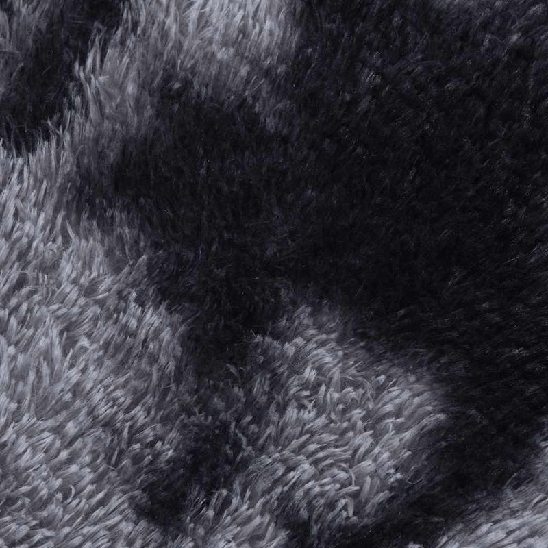 Casa si Gradina - Textile si covoare - Covoare - Covoare casa - Covor shaggy cu pom inalt, NAVARRA, gri inchis, 160x160 cm, formă rotund - Infinity.ro