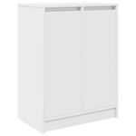 Casa si Gradina - Mobilier - Organizare si depozitare - Organizator incaltaminte - Dulap pentru incaltaminte alb 57x34x76 cm lemn prelucrat - Infinity.ro