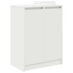 Casa si Gradina - Mobilier - Organizare si depozitare - Organizator incaltaminte - Dulap pentru incaltaminte alb 57x34x76 cm lemn prelucrat - Infinity.ro