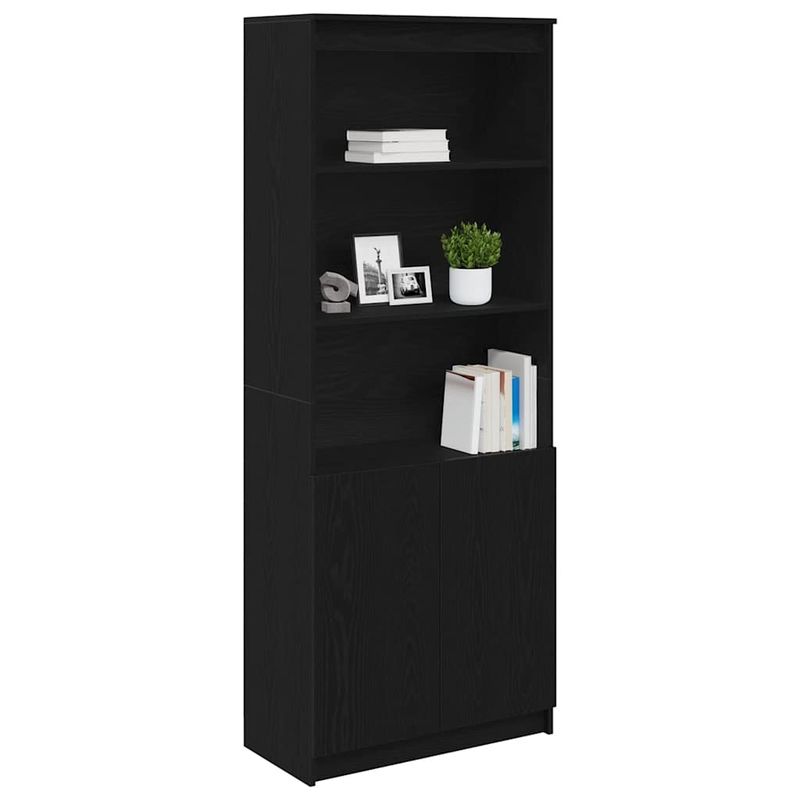 Casa si Gradina - Mobilier - Dulapuri si sifoniere - Dulapuri - Dulap Stejar negru 70x35x180 cm Lemn prelucrat - Infinity.ro