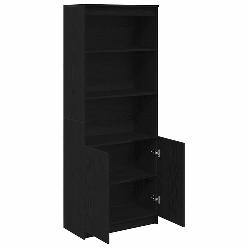 Casa si Gradina - Mobilier - Dulapuri si sifoniere - Dulapuri - Dulap Stejar negru 70x35x180 cm Lemn prelucrat - Infinity.ro