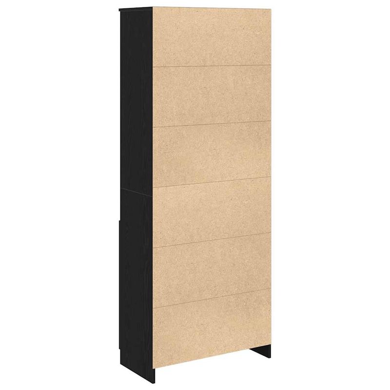 Casa si Gradina - Mobilier - Dulapuri si sifoniere - Dulapuri - Dulap Stejar negru 70x35x180 cm Lemn prelucrat - Infinity.ro
