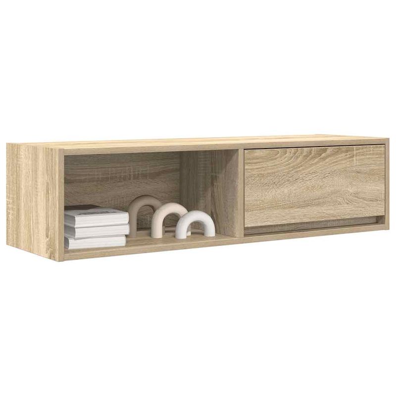 Casa si Gradina - Mobilier - Comode si corpuri - Comode - Dulapuri TV 2 buc Stejar Sonoma 100x31x25,5 cm Lemn prelucrat - Infinity.ro