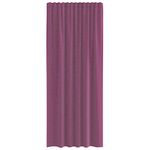 Casa si Gradina - Textile si covoare - Perdele si draperii - Perdele - Perdele Voile cu Bucle 2 buc Violet 140x245 cm - Infinity.ro