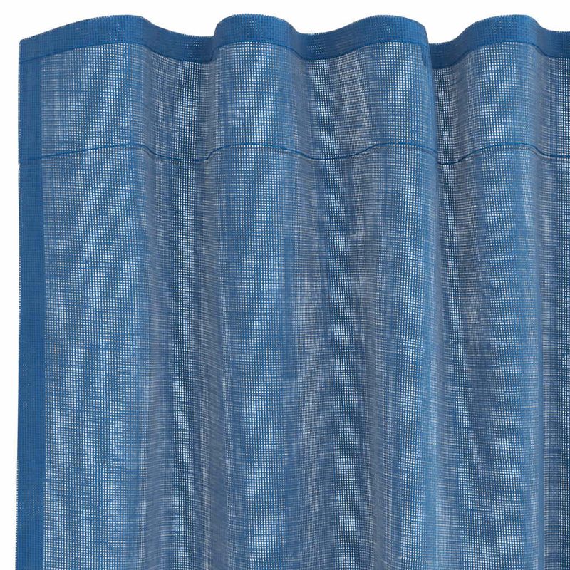 Casa si Gradina - Textile si covoare - Perdele si draperii - Perdele - Perdele Voile cu Bucle 2 buc Albastru Regal 140x260 cm - Infinity.ro