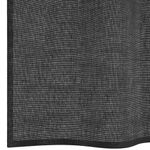 Casa si Gradina - Textile si covoare - Perdele si draperii - Perdele - Perdele Voile cu Oeli 2 buc Negru 140x245 cm - Infinity.ro