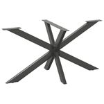 Casa si Gradina - Mobilier - Feronerie si accesorii mobila - Picior de masa in forma paianjen 150x78x(72-73) cm otel - Infinity.ro