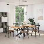 Casa si Gradina - Mobilier - Feronerie si accesorii mobila - Picior de masa in forma paianjen 150x78x(72-73) cm otel - Infinity.ro