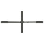 Casa si Gradina - Mobilier - Feronerie si accesorii mobila - Picior de masa in forma paianjen 150x78x(72-73) cm otel - Infinity.ro