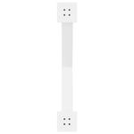 Casa si Gradina - Mobilier - Feronerie si accesorii mobila - Picioare pentru masa in forma de X 3 buc alb 90x(72-73) cm otel - Infinity.ro