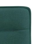 Casa si Gradina - Mobilier - Scaune si fotolii - Scaune - Scaune de bucatarie, 2 buc., verde inchis, material textil - Infinity.ro