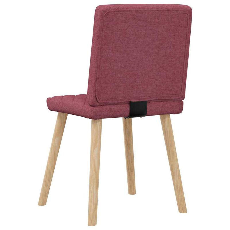 Casa si Gradina - Mobilier - Scaune si fotolii - Scaune - Scaune de bucatarie pivotante, 6 buc., rosu vin, textil - Infinity.ro