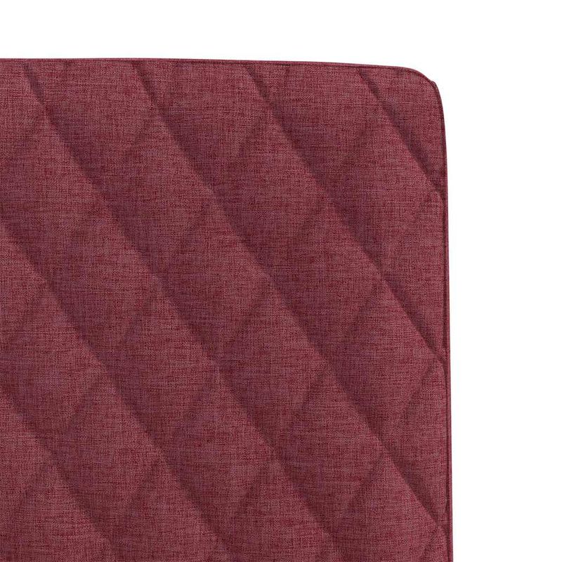 Casa si Gradina - Mobilier - Scaune si fotolii - Scaune - Scaune de bucatarie pivotante, 6 buc., rosu vin, textil - Infinity.ro