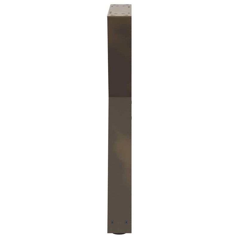 Casa si Gradina - Mobilier - Feronerie si accesorii mobila - Picioare pentru masa 2 buc Otel natural 60x(72-73,3) cm Otel - Infinity.ro