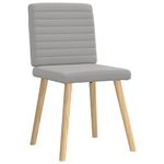 Casa si Gradina - Mobilier - Scaune si fotolii - Scaune - Scaune de sufragerie 6 buc tesatura gri nor - Infinity.ro