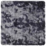 Casa si Gradina - Textile si covoare - Covoare - Covoare casa - Covor shaggy cu pom inalt, NAVARRA, gri inchis, 200x200 cm, formă pătrat - Infinity.ro