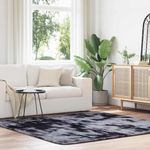 Casa si Gradina - Textile si covoare - Covoare - Covoare casa - Covor shaggy cu pom inalt, NAVARRA, gri inchis, 200x200 cm, formă pătrat - Infinity.ro
