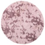 Casa si Gradina - Textile si covoare - Covoare - Covoare casa - Covor shaggy cu pom inalt, NAVARRA, roz praf, 120x120 cm, formă rotund - Infinity.ro