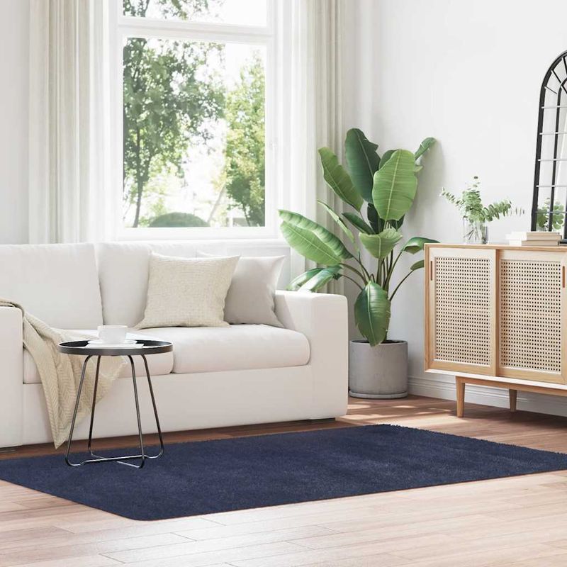 Casa si Gradina - Textile si covoare - Covoare - Covoare casa - Covor shaggy cu pom inalt, NAVARRA, bleumarin, 130x200 cm - Infinity.ro