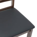 Casa si Gradina - Mobilier - Scaune si fotolii - Scaune - Scaune sufragerie cu perne 2 buc. cauciuc din lemn masiv maro - Infinity.ro